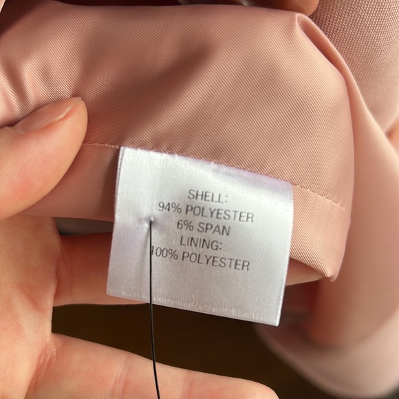 RESERVED - NWT Frankie shop blush pink oversized blazer - Picture 11 of 15